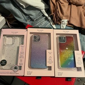 Kate spade iPhone 13/13pro case lot